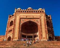 Buland Darwaza which is one of the highest gateways throughout the world is also located here. It was built as a memorial of the victory of <a href=